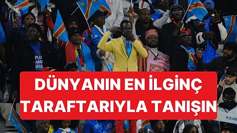 Demokratik Kongo Tribünlerindeki İlginç Taraftarının Ardında Çok Derin Bir Hikaye Var