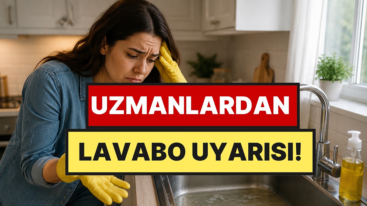Mutfak Lavabosuna Bu Sıvıyı Dökenlere Kötü Haber