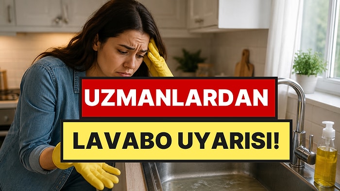 Mutfak Lavabosuna Süt Dökenlere Kötü Haber