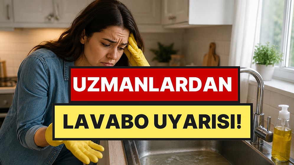 Mutfak Lavabosuna Süt Dökenlere Kötü Haber