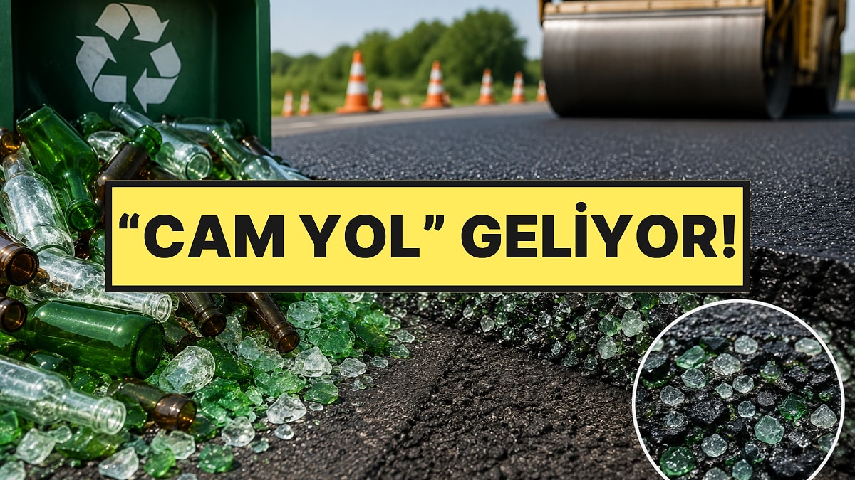 Yol Yapımında Yeni Dönem Başladı: Kırık Cam Şişelerden Asfalt Yapacaklar
