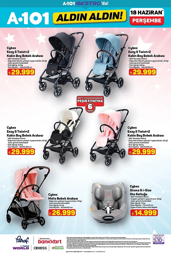Cybex Bebek Arabası Modelleri