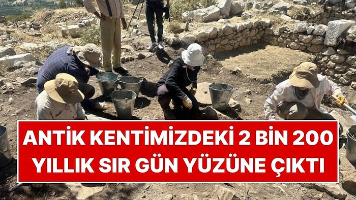 Türkiye'nin 2.200 Yıllık Antik Kentinde Beklenmedik Sır Gün Yüzüne Çıktı