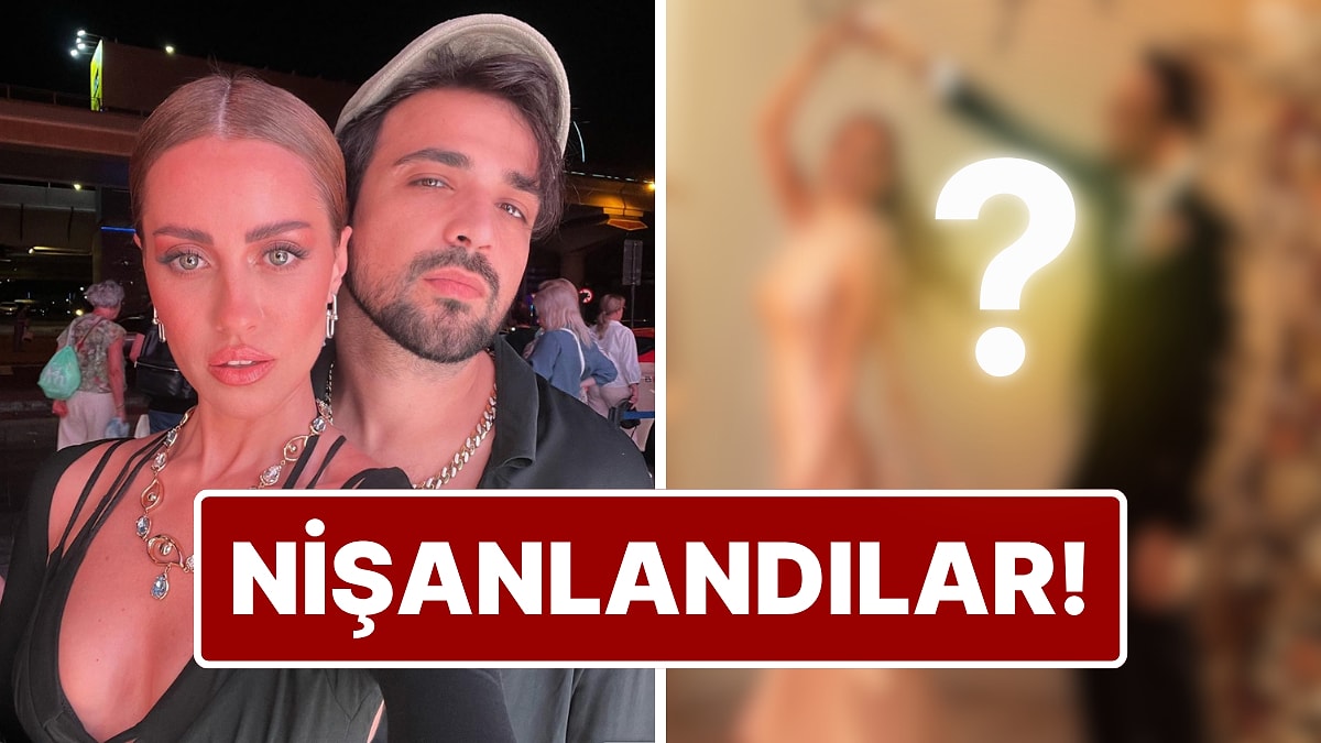 10 Yıllık Aşkta Mutlu Son! Derya Uluğ ve Asil Gök Nişanlandı!