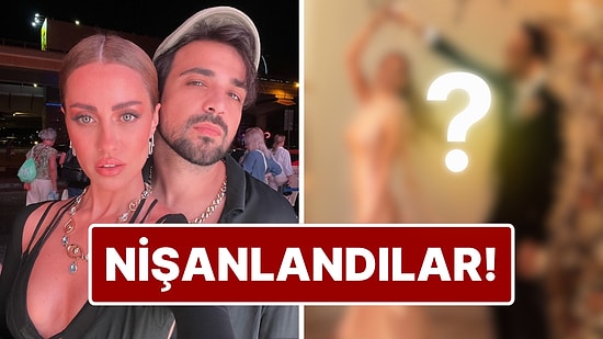 10 Yıllık Aşkta Mutlu Son! Derya Uluğ ve Asil Gök Nişanlandı!