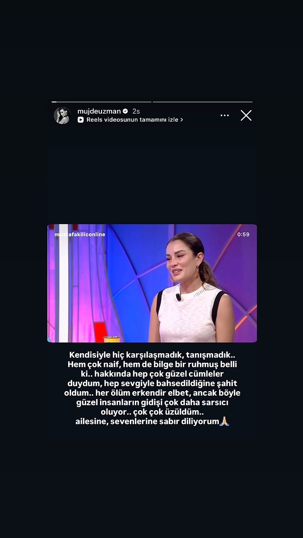 Kızılcık Şerbeti'nde canlandırdığı Işıl karakteriyle bilinen Ece İrtem'in cenazesine dizi oyuncularından hiçbiri katılmadı.