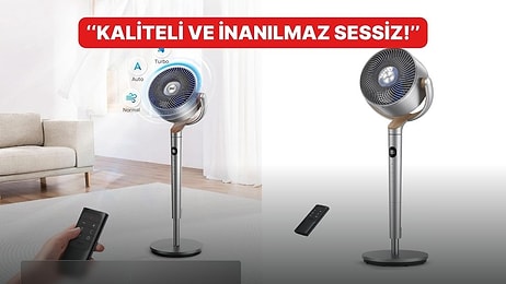 Yaz Sıcaklarında Kurtarıcınız Olacak: Dreo Turbopoly Uzaktan Kumandalı Ayaklı Vantilatör İndirimde!