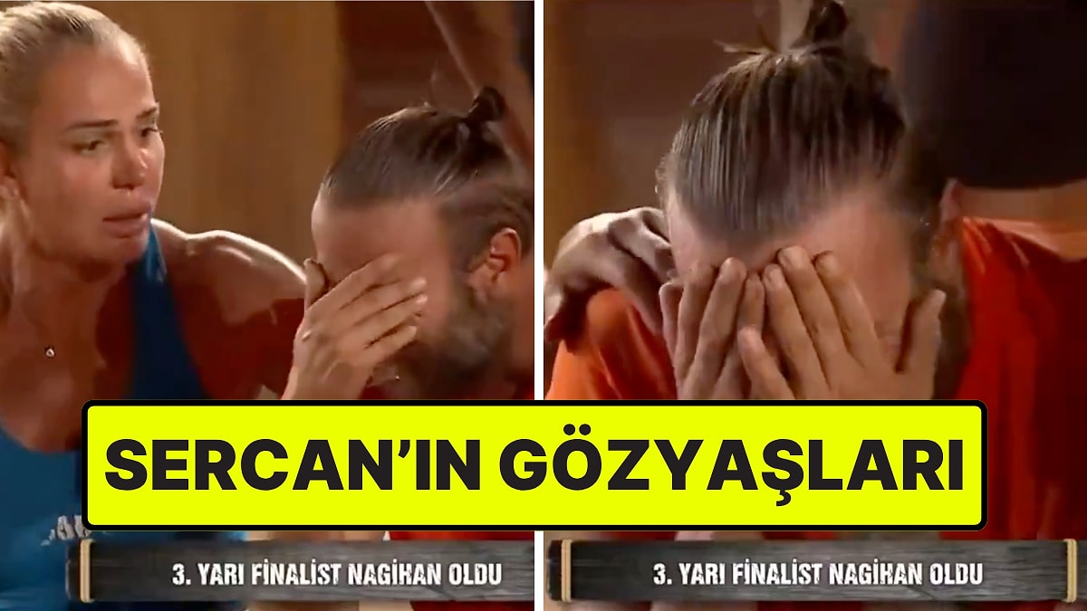 Survivor'ın Çeyrek Finalinde Elenen Sercan Yıldırım Hüngür Hüngür Ağladı