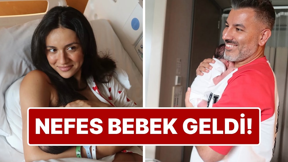 Tolga Akış ve Gizem Kaya İlk Kez Anne Baba Oldu! Nefes'i Kucaklarına Aldılar