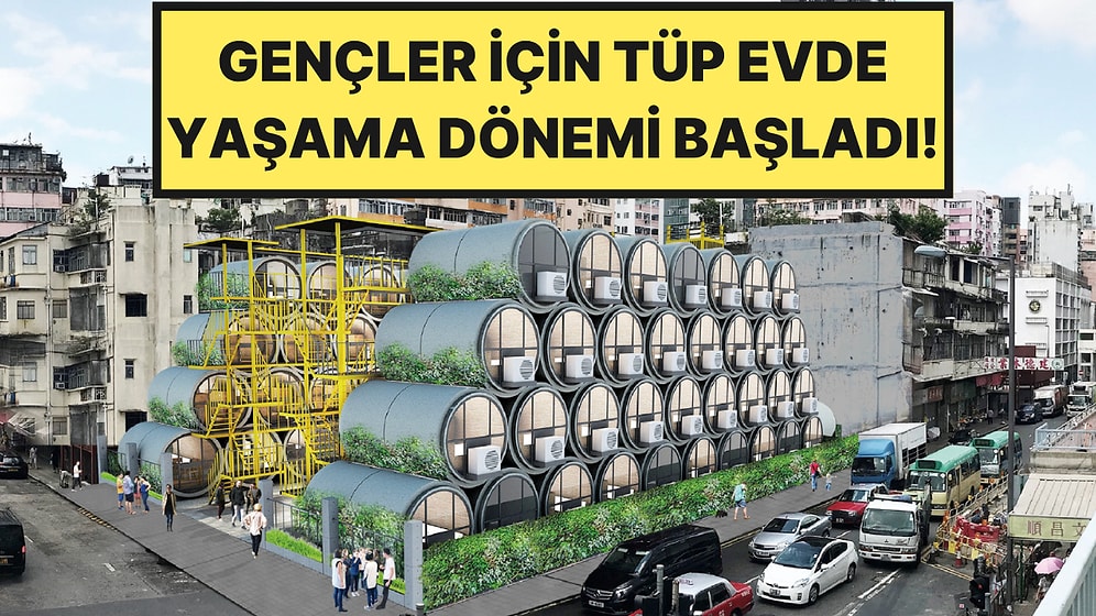 Gençler İçin "Tüp Ev" Dönemi Başladı: Su Borularının İçinde Yaşayacaklar