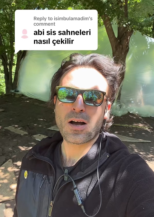 Yener Yalçın bu kez televizyon dizilerinde ve sinema filmlerinde sıkça görülen sisli sahnelerin nasıl hazırlandığını anlattı.