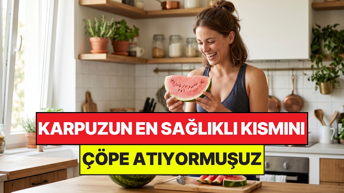 Mineral Deposu Çıktı: Meğerse Karpuzun En Sağlıklı ve Faydalı Kısmını Çöpe Atıyormuşuz
