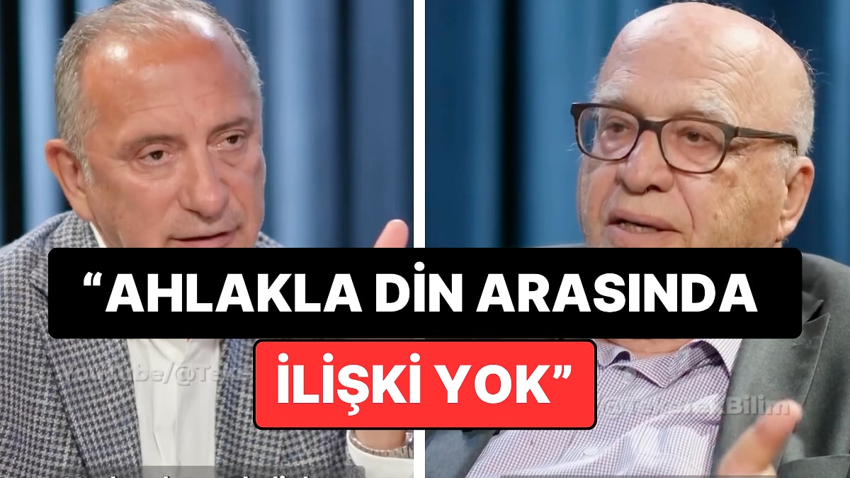 Fatih Altaylı’ya Konuk Olan Prof. Dr. Ahmet Arslan, “Din ve Ahlak Arasında İlişki Var mı?” Tartışması Başlattı