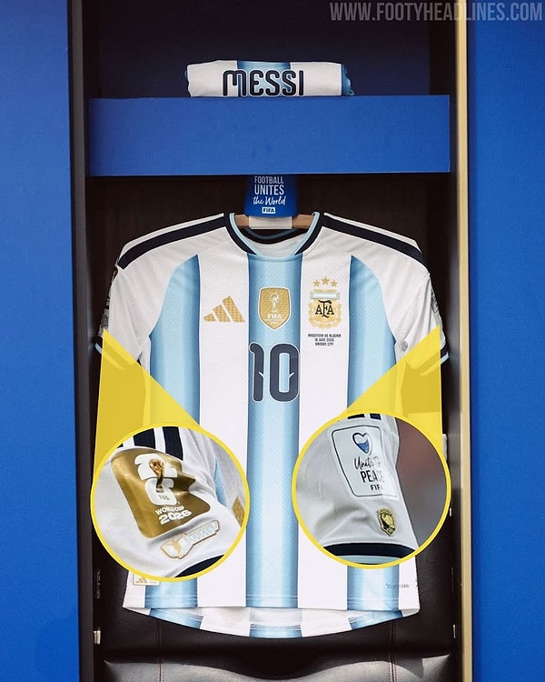 Messi ise en iyi kaleci ödülü hariç full çekenlerden.