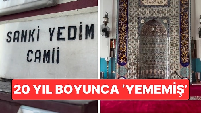 20 Yıl Boyunca Para Biriktirmiş! İstanbul Fatih'teki "Sanki Yedim Camii"nin İlginç Hikayesi