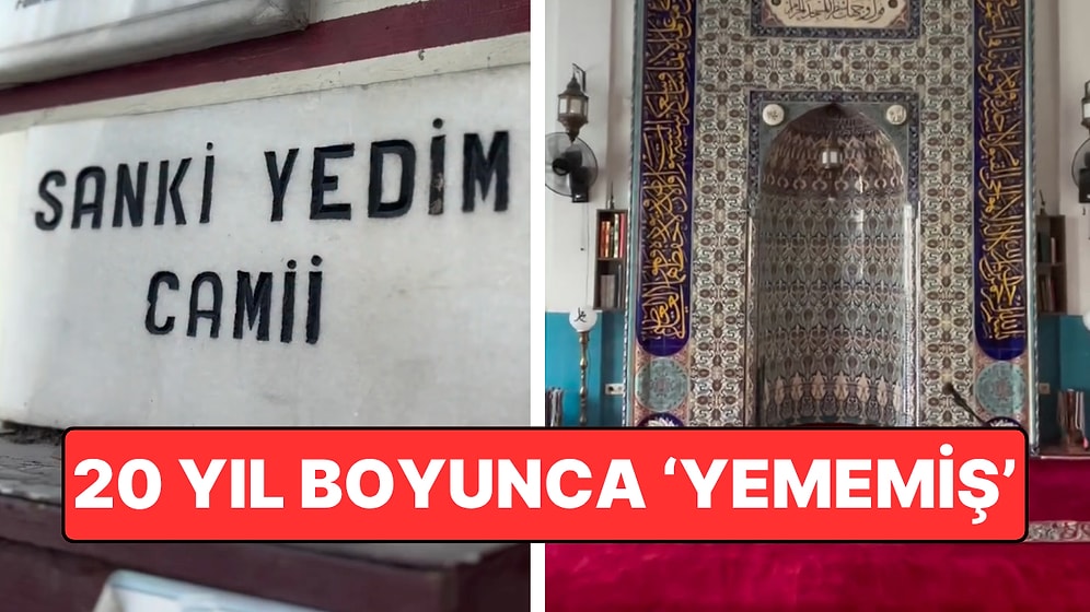 20 Yıl Boyunca Para Biriktirmiş! İstanbul Fatih'teki "Sanki Yedim Camii"nin İlginç Hikayesi