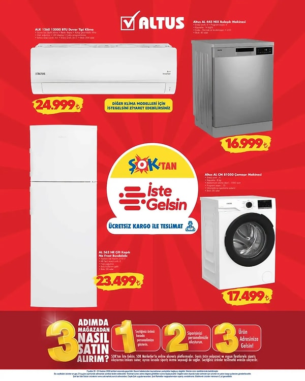 ALK 1260 12000 BTU Duvar Tipi Klima 24.999 TL