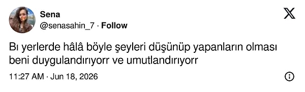 Ancak sürprizi beğenenler de oldu.