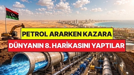 Dünyanın 8. Harikasını İnşa Ettiler: Yerin Altından 4 Bin Kilometrelik Yapay Nehir Geçiyor