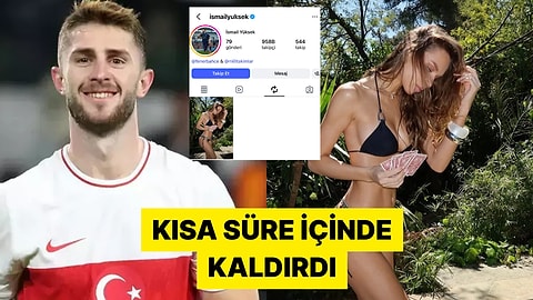 Milli Futbolcu İsmail Yüksek Mahmut Orhan'ın Sevgilisi Daria Yakubchik’i Repostladı