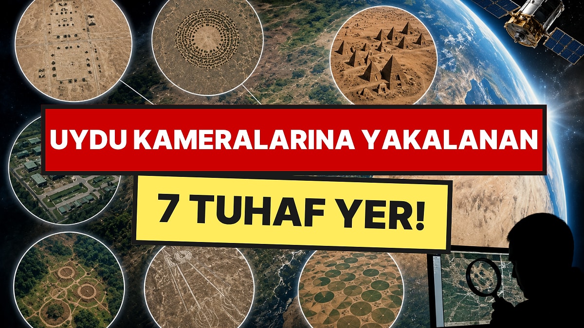 Google Earth Kullanıcılarının İfşa Ettiği 7 Gizemli Bölge