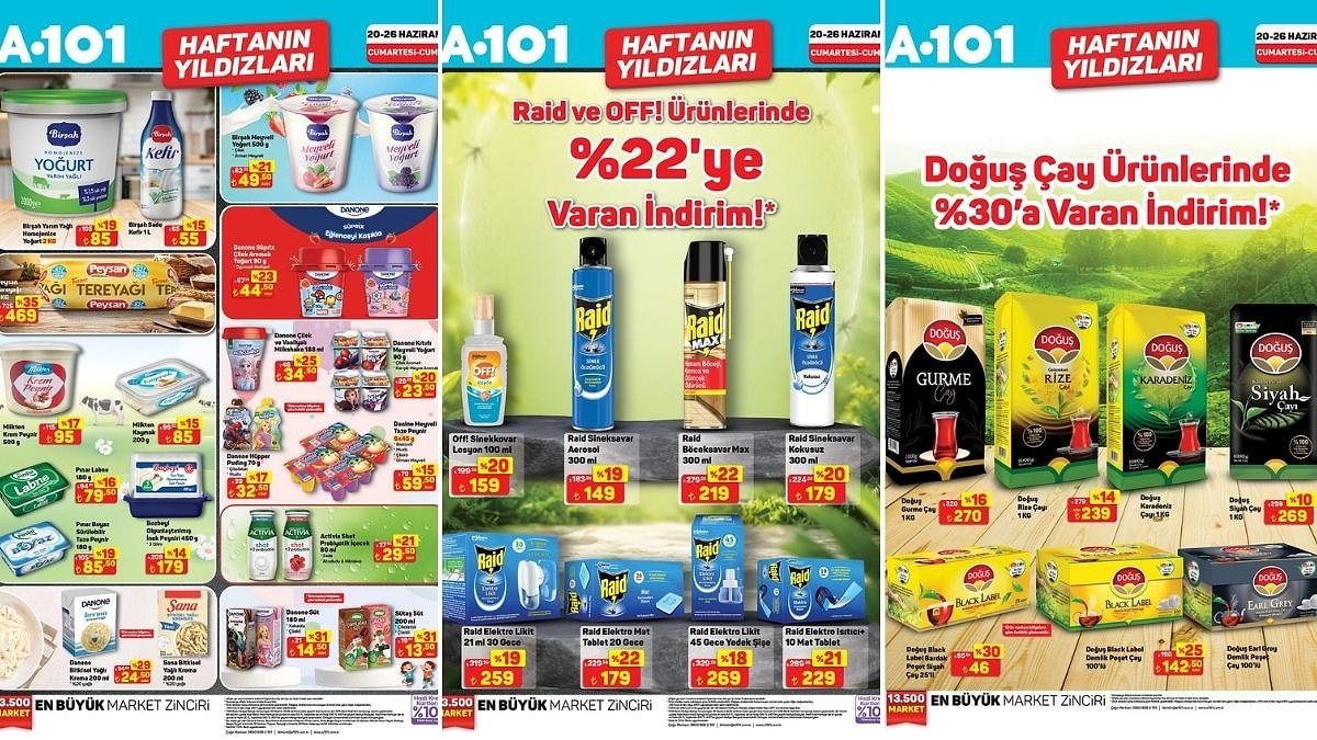 20 - 26 Haziran 2026 A101 Haftanın Yıldızları Kataloğu