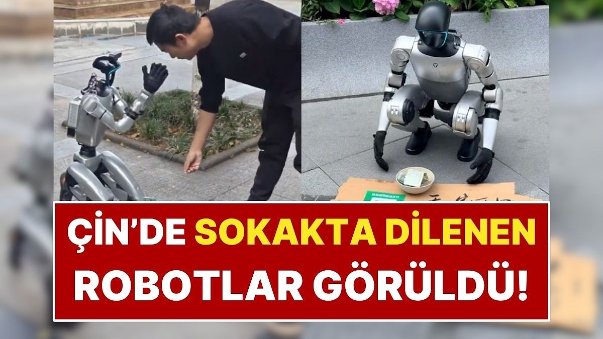 Sokakta Dilenen Robotlar Görüldü! Yapay Zeka Bu Kez Kaldırıma İndi