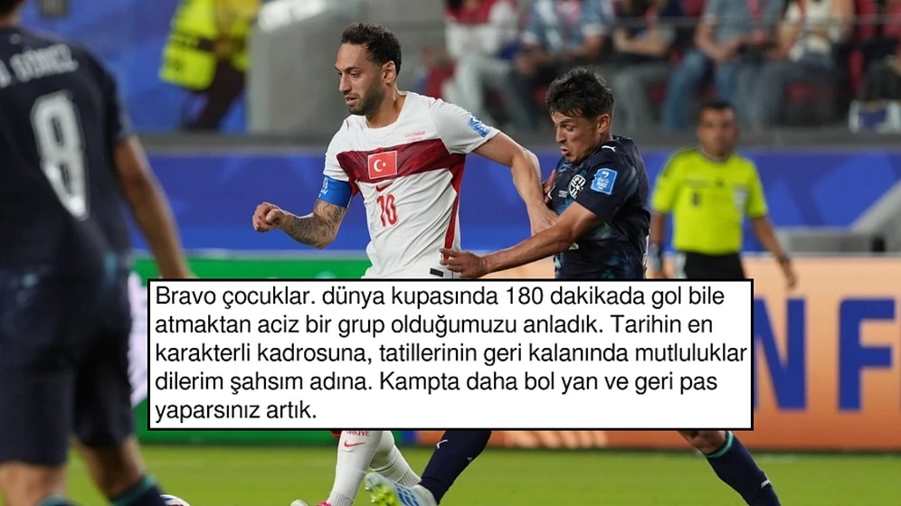 10 Kişilik Paraguay'a Yenilerek Dünya Kupası'ndan Elenen A Milli Takımımıza Tepki Yağdı