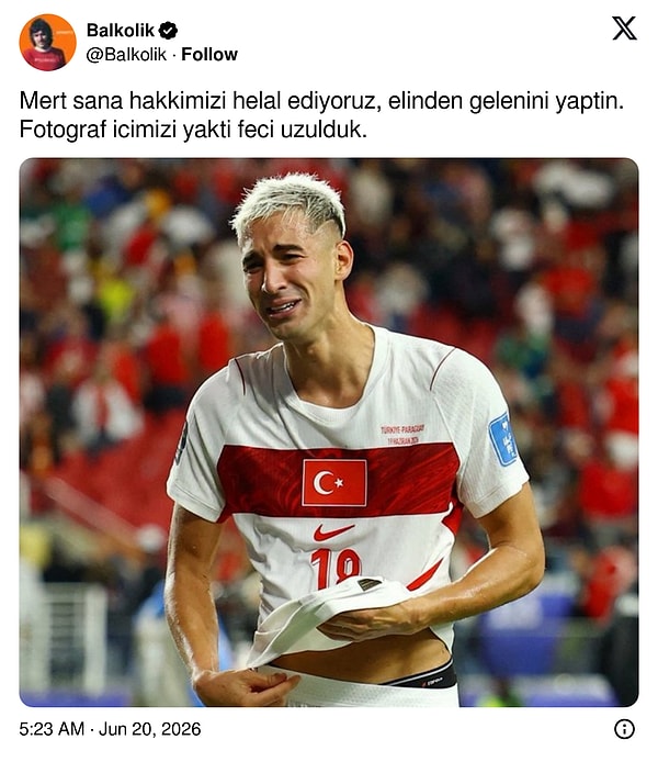 Müldür'e sosyal medyadan destek yağdı 👇🏻