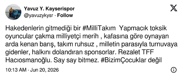 Toroğlu'nun sözlerine destek yağdı: