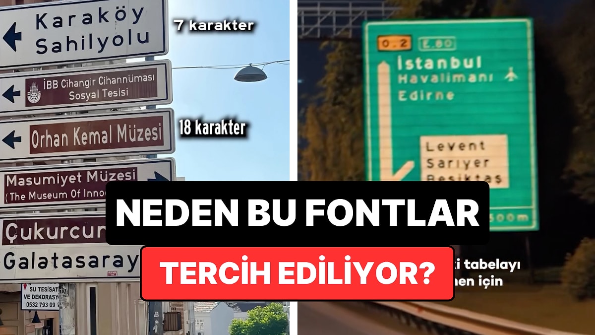 Trafikteki Levhalarda Her Gün Gördüğümüz Ama Adını Bilmediğimiz O İki Fontun İlginç Hikayesi