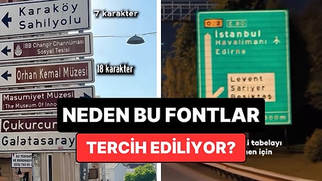 Trafikteki Levhalarda Her Gün Gördüğümüz Ama Adını Bilmediğimiz O İki Fontun İlginç Hikayesi
