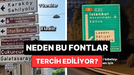Trafikteki Levhalarda Her Gün Gördüğümüz Ama Adını Bilmediğimiz O İki Fontun İlginç Hikayesi
