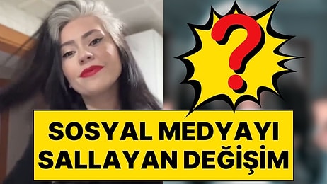 1 Yıl Boyunca Saçını Boyatmayan İçerik Üreticisinin Değişimi Sosyal Medyada Gündem Oldu