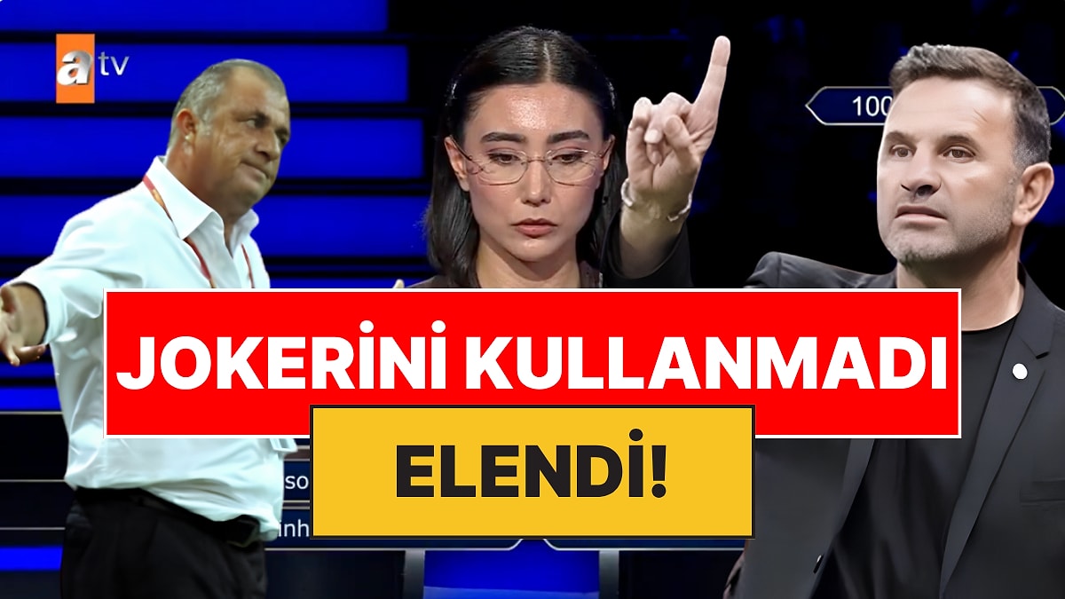 Dünya Kupası'ndan Elenmemizin Ardından Kim Milyoner Olmak İster'de Sorulan Okan Buruk Sorusu Gündem Oldu