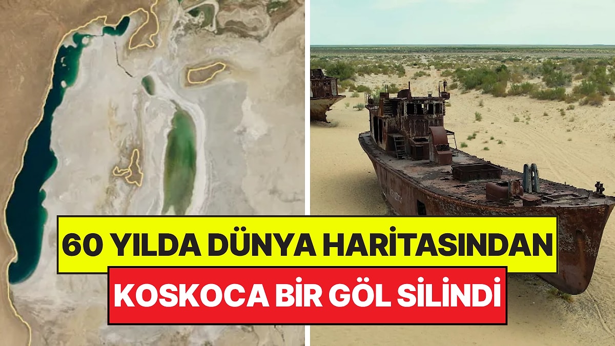 Haritadan Koskoca Bir Göl Silindi: Tek Bir Ülkenin Kararı Kaderini Değiştirmeye Yetti