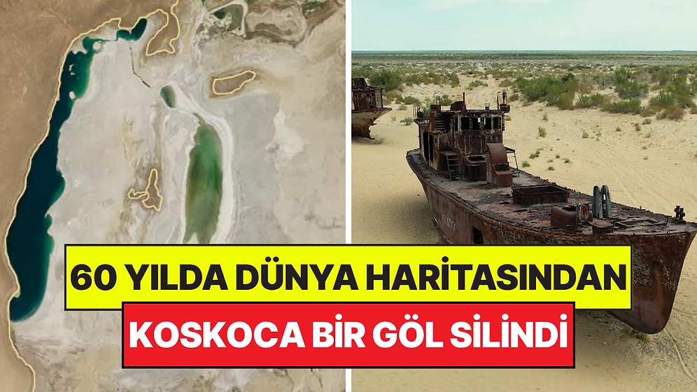 Haritadan Koskoca Bir Göl Silindi: Tek Bir Ülkenin Kararı Kaderini Değiştirmeye Yetti