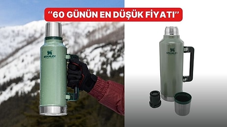 Çok Satan Listesinin Yıldızı Stanley Klasik Vakumlu Çelik Termos İndirimde!