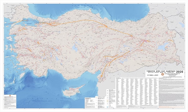 Sürekli olarak artçı sarsıntılarla beşik gibi sallanan ülkemizde, afet yönetimi ve şehir planlaması açısından hayati önem taşıyan fay verileri baştan aşağı yenilenerek kamuoyuyla paylaşıldı.