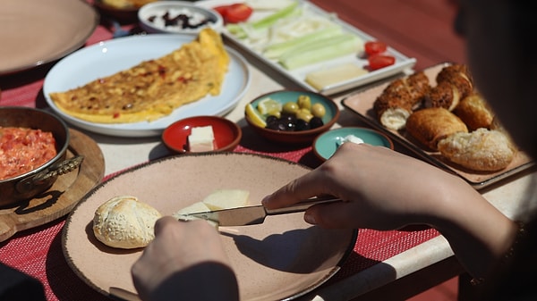 9. Doğal köy yaşamı sofralara lezzet katar.