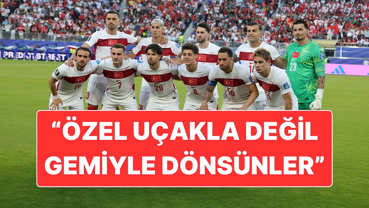 Şamil Tayyar’dan Milli Takımdaki Prim Tartışmalarına Yorum: "Özel Uçakla Değil Gemiyle Dönsünler"