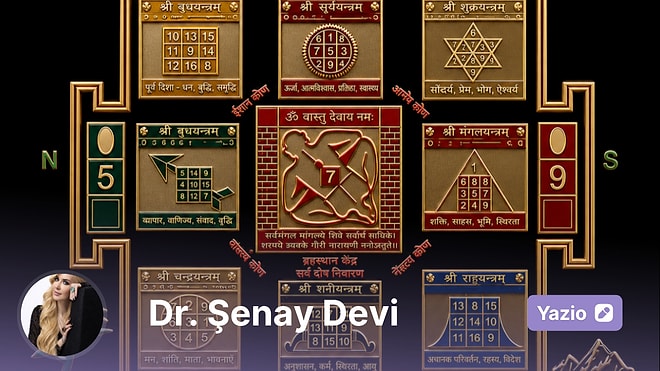 22 - 28 Haziran 2026 Haftanın Yantrası: VASTU YANTRA