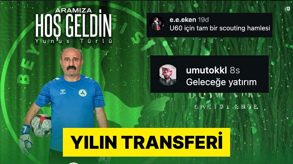 Gebze Beylikbağıspor'un Yeni Transferi Sosyal Medyada Olay Oldu