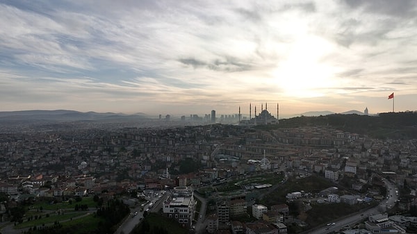 The place with the lowest air pollution: Sultangazi.