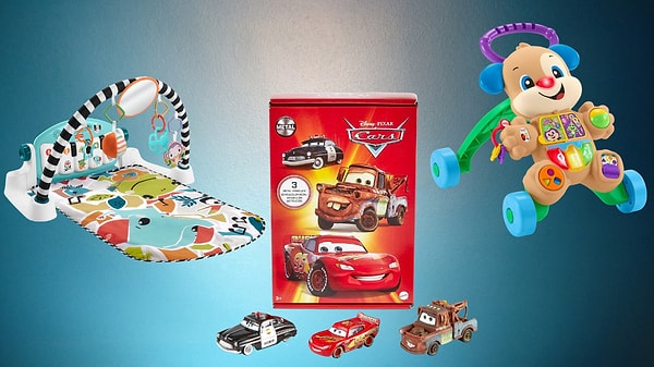 Çocukların motor becerilerini ve gelişimini destekleyen Fisher Price ve Mattel oyuncaklarında dev çok al az öde kampanyası!