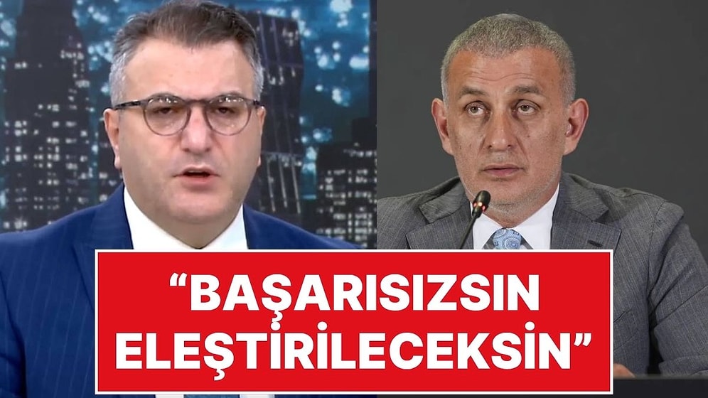 Cem Küçük’ten İbrahim Hacıosmanoğlu’na: “Başarısızsın, Eleştirileceksin! Bu Kadar Basit”