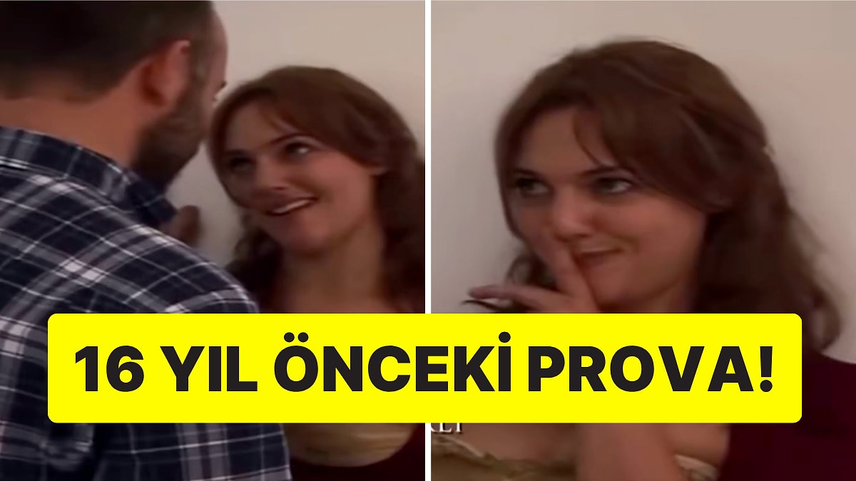 Meryem Uzerli ve Halit Ergenç'in Muhteşem Yüzyıl'daki Deneme Çekimi Ortaya Çıktı