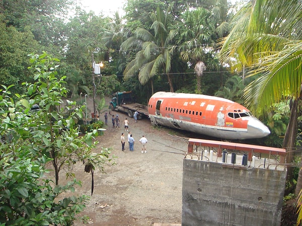 He relocated from the airport to the heart of the forest.