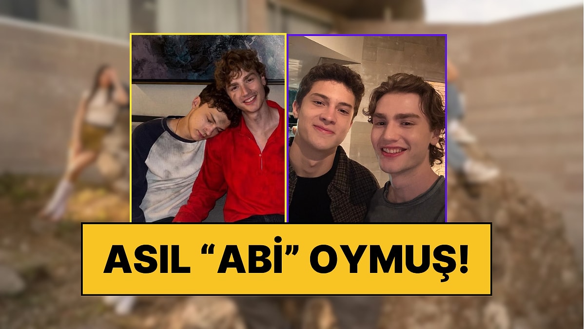 Daha 17'de Abisi Rolünde: Çağan Efe Ak'ın, Kardeşi Rolündeki Ata Yaşat'tan 5 Yaş Küçük Olduğu Ortaya Çıktı