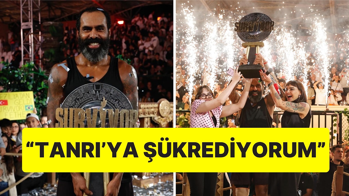 Survivor 2026 Şampiyonu Mert Nobre'den İlk Paylaşım Geldi